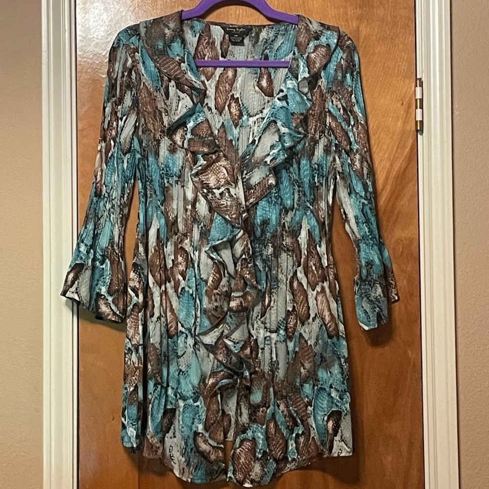 Tunic Top by Sunny Taylor Size Petite Medium
